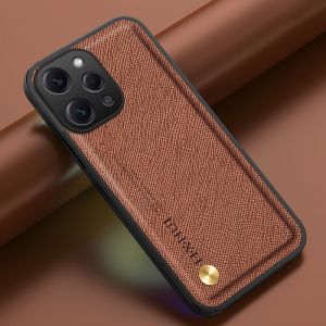 Ốp lưng cho Redmi 12 4G Redmi12 2023 điện thoại Xiaomi Ốp lưng chống sốc bội thu sang trọng da đơn giản thời trang màu trơn không có dấu vân tay chống rơi viền nhựa TPU mềm