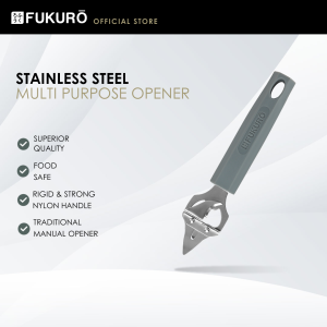 Fukuro Stainless Steel Multi Purpose Opener / Stainless Steel Opener Kitchen Utensils / Pembuka Serbaguna