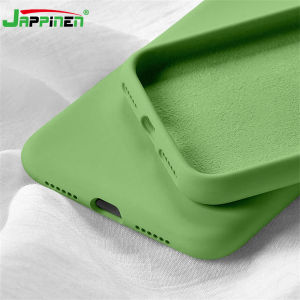 With Microfiber Inner Liquid Silicone Phone Case for Xiaomi Mi Poco X7 Pro 5G X6 X5 X4 X3 NFC 5G Full Camera Protection Cover Prevent Scratches Cover Casing