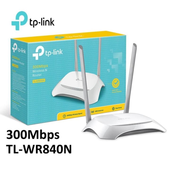 TP LINK TL-WR840N 300MBps Wireless N Router TPLINK WR840 N | Lazada ...