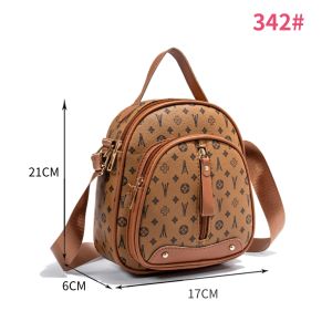 VIVIBAGS#342 Functional can be used as a handbag sling crossbodyshoulder bagpu-leather waterproof bag good to carry for travel/work.