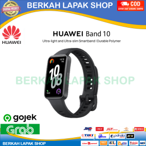 HUAWEI Band 10 Smartband | Sleek Aluminum Alloy Case | Pro-Level Sleep Analysis | GARANSI RESMI