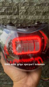 LAMPU DEPAN DAYMAKER VEGA ZR DAYMAKER LED 4 LENSA