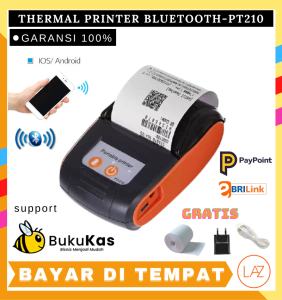 BISA COD - [GOOJPRT POS BLUETOOTH THERMAL RECEIPT PRINTER 58MM - JP-PT210] Alat Printer Struk Kasir / Printer Nota Harga Termurah / Printer Bluetooth Hp