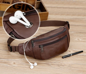 Waist Belt Bag Sports Running Waist Belt Bag For Men and Women Sling Cross Body Bag Cross Body And Shoulder Bag Cross Body And Shoulder Bag Shoulder Bags top layer Real leather bag