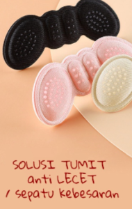 Insole Sepatu Wanita Kebesaran Alas Sepatu Tumit Anti Lecet Sol Sepatu Kaki Anti Lecet  Sepatu High heels