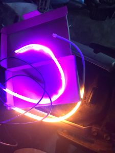 2 Mảnh Đèn Xe Dải Lưu Lượng 12V DRL LED Xe Xoay Đèn Ban Ngày Chạy Nhẹ Linh Hoạt Trang Trí Ánh Sáng Thanh Phụ Kiện Xe Hơi