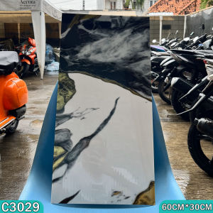 Wallpaper dinding VINYL Marble 30 x 60cm / Lantai Vinyl Marbel Granit / Stiker Cabinet Marbel Marmer