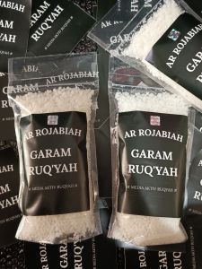 Garam Ruqyah Arrojabiah sudah di ruqyah dengan ayat ayat ruqyah oleh pakar ruqyah nasional 1kg