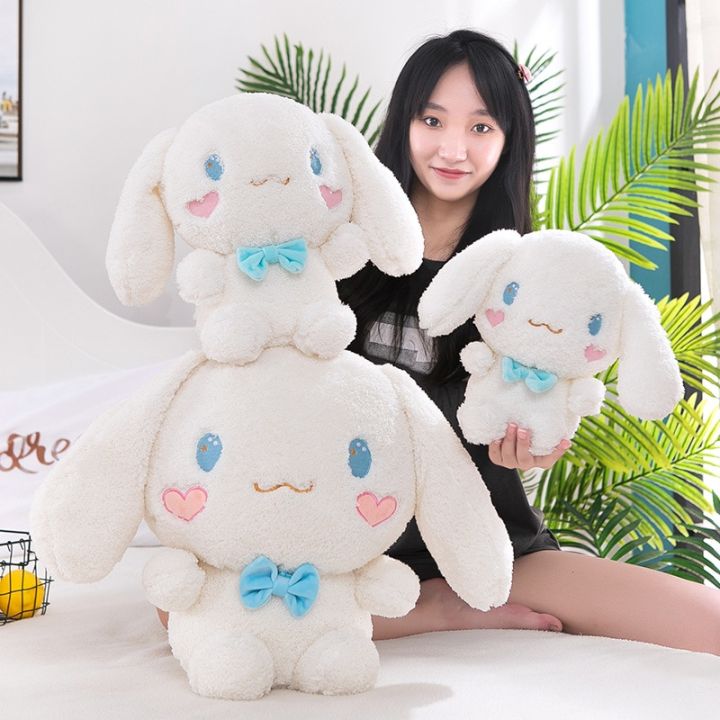 Soft Cinnamoroll Plush Toy 8IN/25cm, Kawaii Anime Plush Pillow Doll, Cute  Cartoon Kitty Character Cinnamon Cross-Dressing Stuffed Animals Toys for