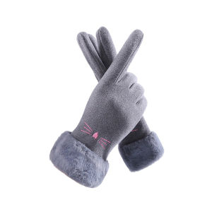 FeelMe KK-095 Sarung tangan wanita bordir PREMIUM musim dingin winter spring autumn japan korea korean gloves Touchscreen lancar