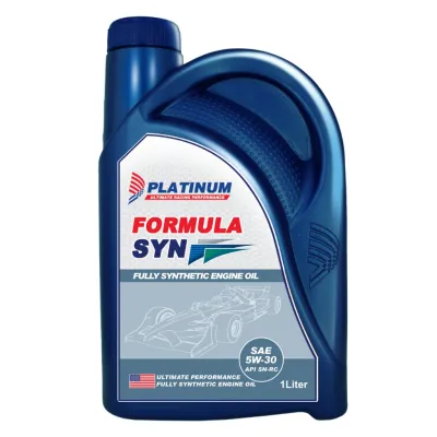 PLATINUM Formula Syn – Fully Synthetic Engine Oil (SAE 5W‑30 / 5W‑40) for Petrol & Diesel Engines