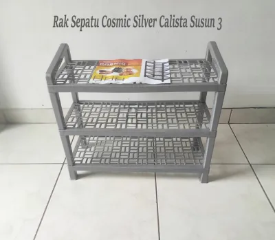 Rak sepatu Cosmic susun 3 4 dan 5 Calista / Tempat sepatu