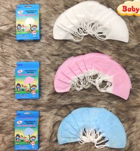 Set 50 cái khẩu trang 5D BABY (1 hộp 10 cái)/khẩu trang trẻ em từ 6 tháng-4 tuổi/khẩu trang cho bé