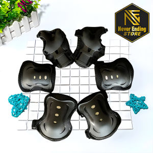Paket Helm dan Dekker Sepatu Roda Anak Scooter Sepeda Paket Helm & Deker Sepatu Roda Anak Inline Skates Basic Protector