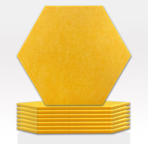UNION ACOUSTIC SG ️🎶 8pcs Hexagon Best Sound Proof Acoustic Panel Self-Adhesive Studio Office Home Wall Karaoke Restaurant