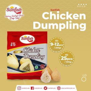 Sunfish dumpling ayam/bakso isi ayam