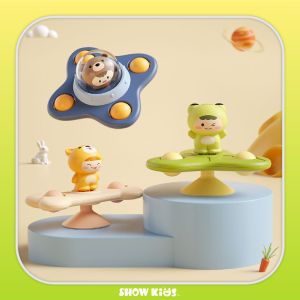 ของเล่นสปินเนอร์ แบบปุ่มดูดสุญญากาศ ช่วยบรรเทาความเครียด สําหรับเด็กวัยหัดเดิน ของเล่นติดโต๊ะ ติดผนัง