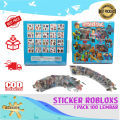 Sticker Roblox Waterproof Koleksi Stiker Robloxs Lucu 10 25 50 75 100 Lembar Gambar Pose Acak. 