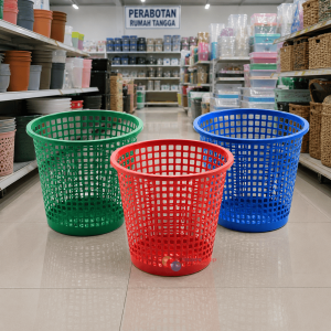 Tempat Sampah Kamar Mandi Mobil Dapur Plastik / Keranjang Sampah Plastik Murah