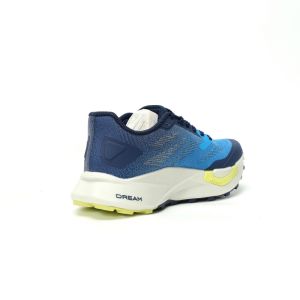 รองเท้าผ้าใบ The North Face VECTIV Enduris 4 Series สำหรับผู้ชายและผู้หญิง - รองเท้าลำลองสำหรับเดินป่ากลางแจ้ง วิ่งเทรล ปีนเขา กันกระแทก ยึดเกาะพื้น ระบายอากาศได้ดี สีเทาน้ำเงิน