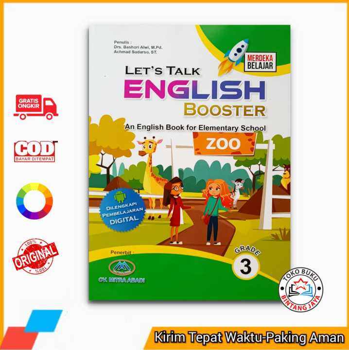 Buku Bahasa Inggris Kelas 3 - Lets Talk English Booster Kelas 3 Oleh ...