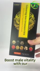 Premium 26-bag pack of mixed Chinese herbal medicine Ginseng Ten Treasures Kidney Tonifying Tea a delicious and healthy tea suitable for both men and women.