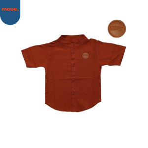 MOUE Kemeja Teracota Anak Laki Laki