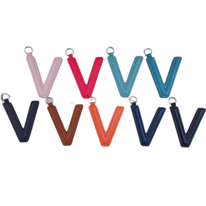 Móc khóa Charm treo túi siêu dễ thương Blanda da bò cao cấp 8PKDB01