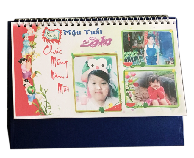 Lịch để bàn in hình em bé | Lazada.vn