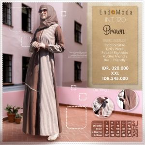 Gamis Daily Endomoda Terbaru INT 120