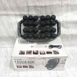 Máy Mát Xa 24 Đầu Đen Chuyên Nghiệp Rung Cơ Sâu Tần Số Cao Cơ Thư Giãn 24 Headed Massage Gun Fascia PVN9125
