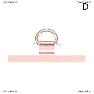 [COD] zhangyuqing 0.3MM Sturdy Metal Cellphone Tether Tab 360 Degree Rotation Phone Hanging Strap Gasket Replacement Phone Lanyard Patch Clip