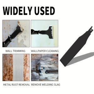 4 mảnh đa kích thước qua lại lưỡi Putty loại bỏ Kit cho thép gạch Putty loại bỏ và bề mặt chuẩn bị