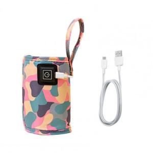 VREN Máy Hâm Sữa USB Cho Bé Túi Cách Nhiệt Cho Xe Đẩy Du Lịch Xe Hơi Gia Đình Máy Làm Nóng Bình Nước Đồ Dùng An Toàn Cho Trẻ Em Ngoài Trời