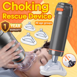 Automatic Anti Choking Rescue Device With 3 Masks For Kids/Adults Portable Choking Rescue Device Strong Suction First Aid Kit
