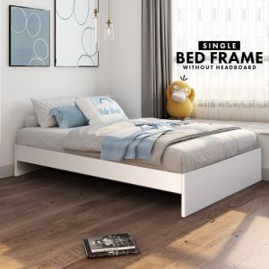 F&F : Single Bed Frame With 2 Drawers and Headboard | Pull Out Bed Frame / Katil Single / Bed Frame / Wooden Bed Frame / Katil Kayu / Bedframe with Headboard / Bed Frame with Drawer
