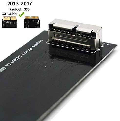 QNINE USB PCIe SSD Enclosure for 2013 2014 2015 2016 2017