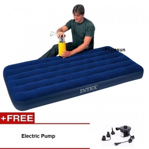 INTEX 0.76m/0.99m/1.37cm/ 1.52cm Meter Inflatable Air Bed Single