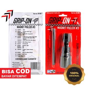 GRIP-ON Fly Wheel Puller #3 / Treker Magnet No. 3 /Alat Melepas Magnet Motor ORIGINAL