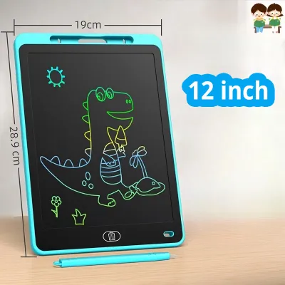 8.5/12/16Graffiti drawing board inch color graffiti drawing tablet LCD flat panel electronic childrens handwriting tablet Papan lukisan grafiti