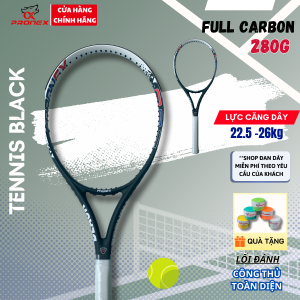 Pronex CHÍNH HÃNG Vợt Tennis Black 280g Cho Người Chơi Có Kỹ Năng