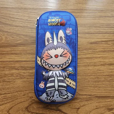 KOTAK PENSIL 3D TEMPAT PENSIL ANAK SEKOLAH TK SD 3D BAHAN EVA