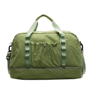 กระเป๋าใส่เสื้อผ้าขนาดใหญ่สำหรับเข้ายิมชายและหญิงพร้อมกระเป๋าเดินทางแยกพื้นที่เปียกและแห้งสำหรับฟิตเนสและการผจญภัยกลางแจ้ง