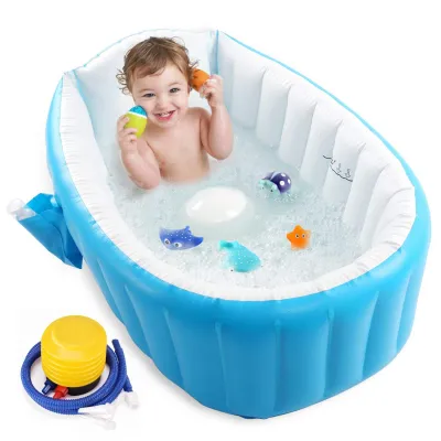 TEMPAT BAK MANDI BAYI INTIME BALON POMPA - BABY BATH TUB - BABY SET BATH