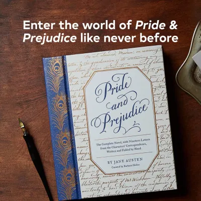 [Ready Stock] Pride and Prejudice The Complete Novel with Nineteen Letters from the Characters Correspondence Written and Folded by Hand (Hardcover | Deluxe Edition)