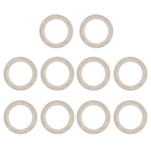 10Pcs Bicycles Pedal Spacer Stainless Steels Pedal Washer Spacer Bike Pedal Gaskets Cranks Spacer Road Bike Accessories