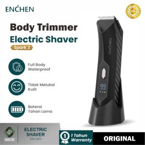 Enchen Spark 2 Body Trimmer Professional Hair Clipper Alat Cukur Rambut IPX7 WaterProof