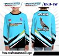 Jersey anak baju merpati balap tinggi kaos team merpati lengan panjang. 