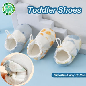 Cotton Baby Shoes Toddler Anti-slip Walker Shoes Breathable Shoes Kids Adjustable Lightweight Mesh Walker Shoes